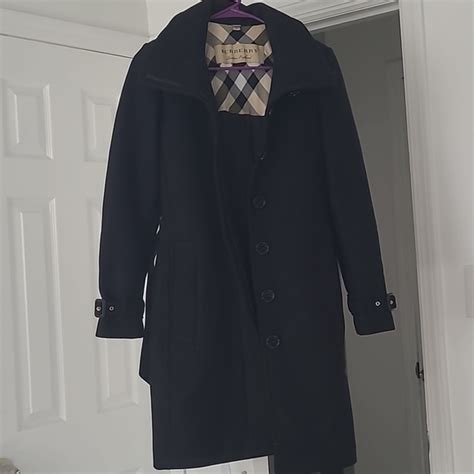 burberry gibbsmoore coat saks|Burberry wool coats saks.